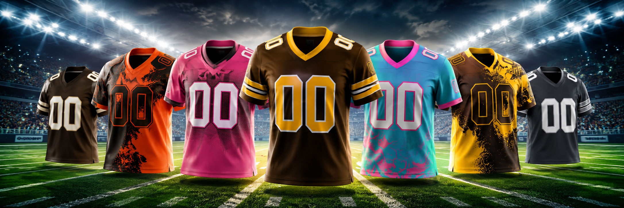Custom jerseys and personalized teamwear